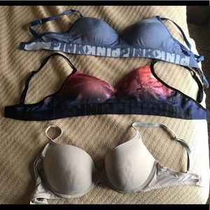 34d pink bras